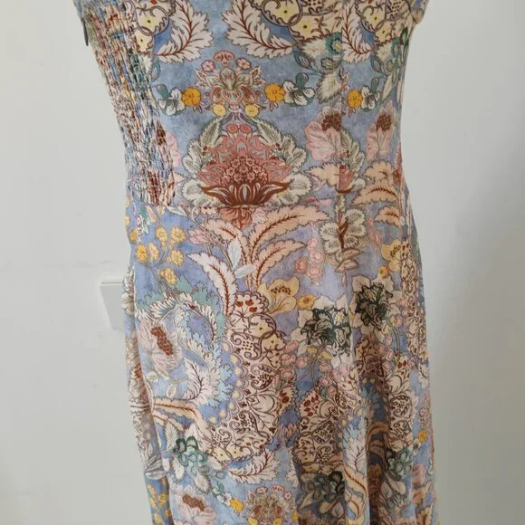 Zimmermann Rebellious style Tak mid-length floral print halter dress - Picture 7 of 11